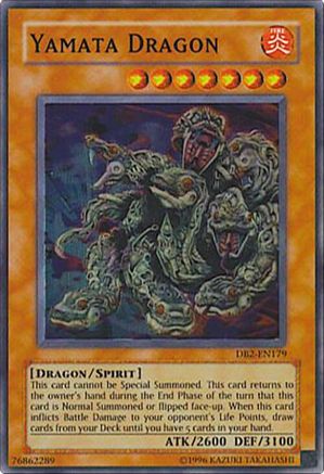 Dragon Yamata [DB2-EN179] Super Rare 