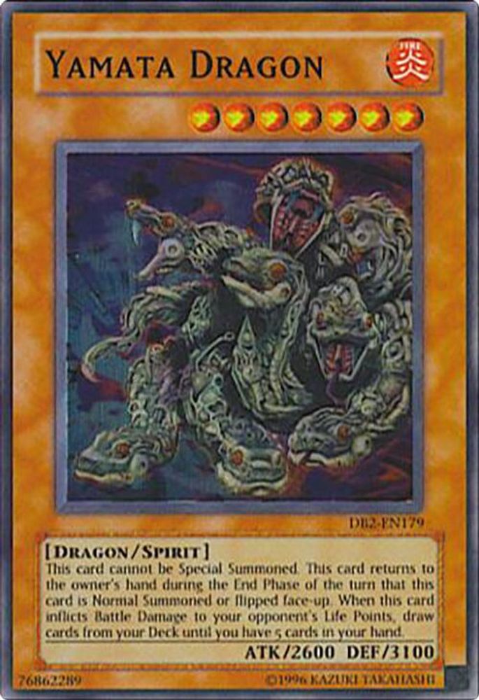 Yamata Dragon (DB2-EN179) - Super Rare