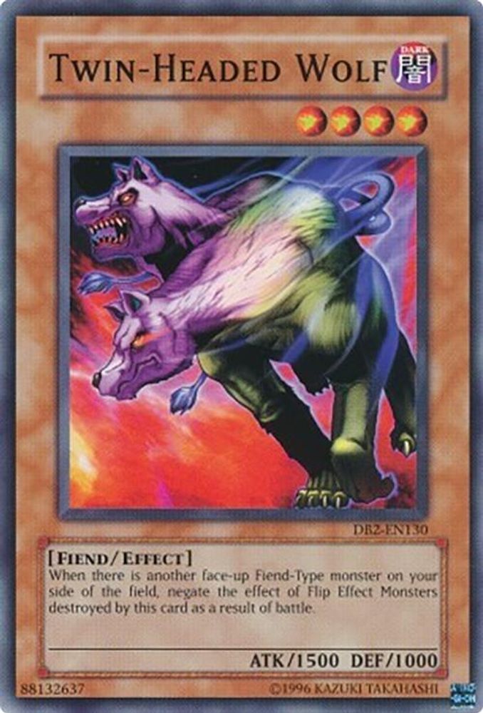 Twin-Headed Wolf (DB2-EN130) - Common