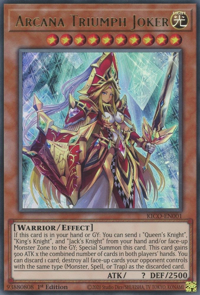 Arcana Triumph Joker (KICO-EN001) - Ultra Rare