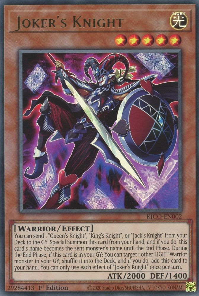 Joker's Knight (KICO-EN002) - Ultra Rare