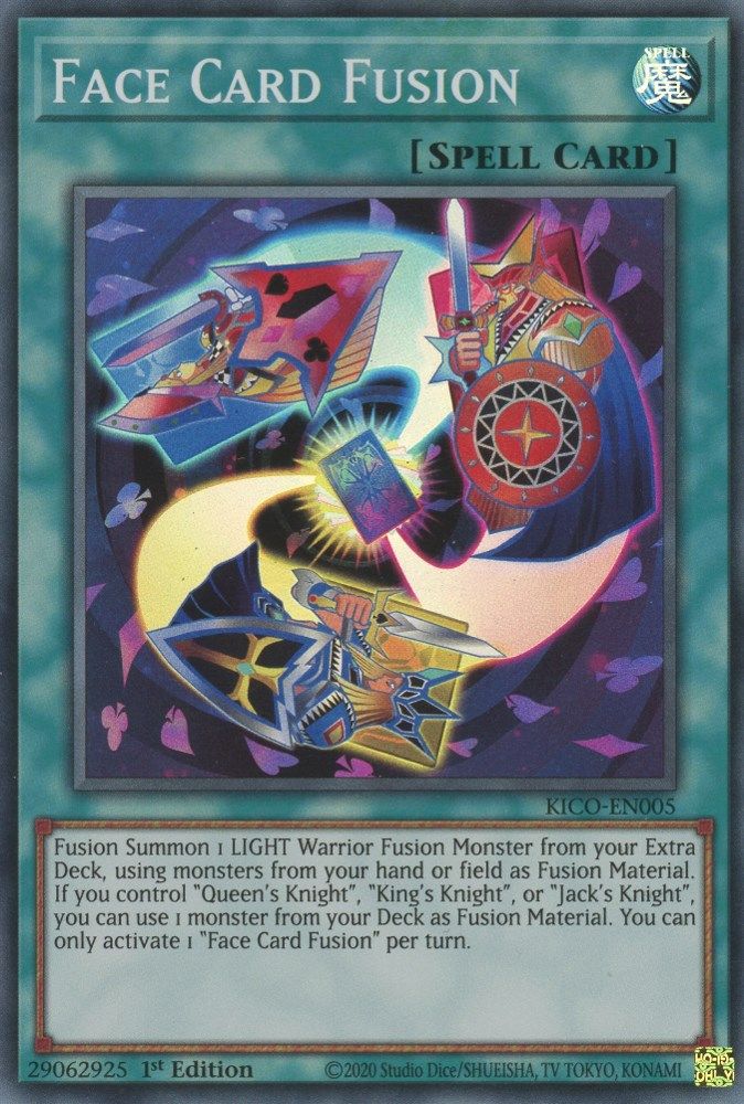Face Card Fusion (KICO-EN005) - Super Rare