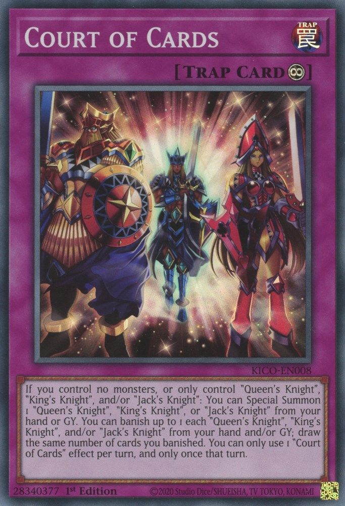 Court of Cards (KICO-EN008) - Super Rare