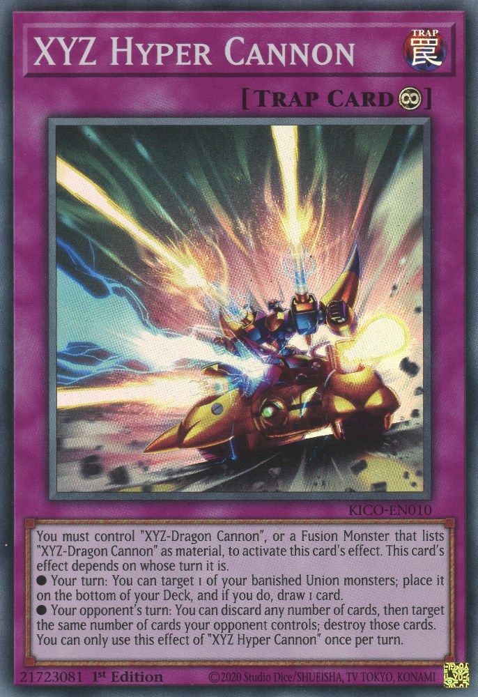 XYZ Hyper Cannon (KICO-EN010) - Super Rare