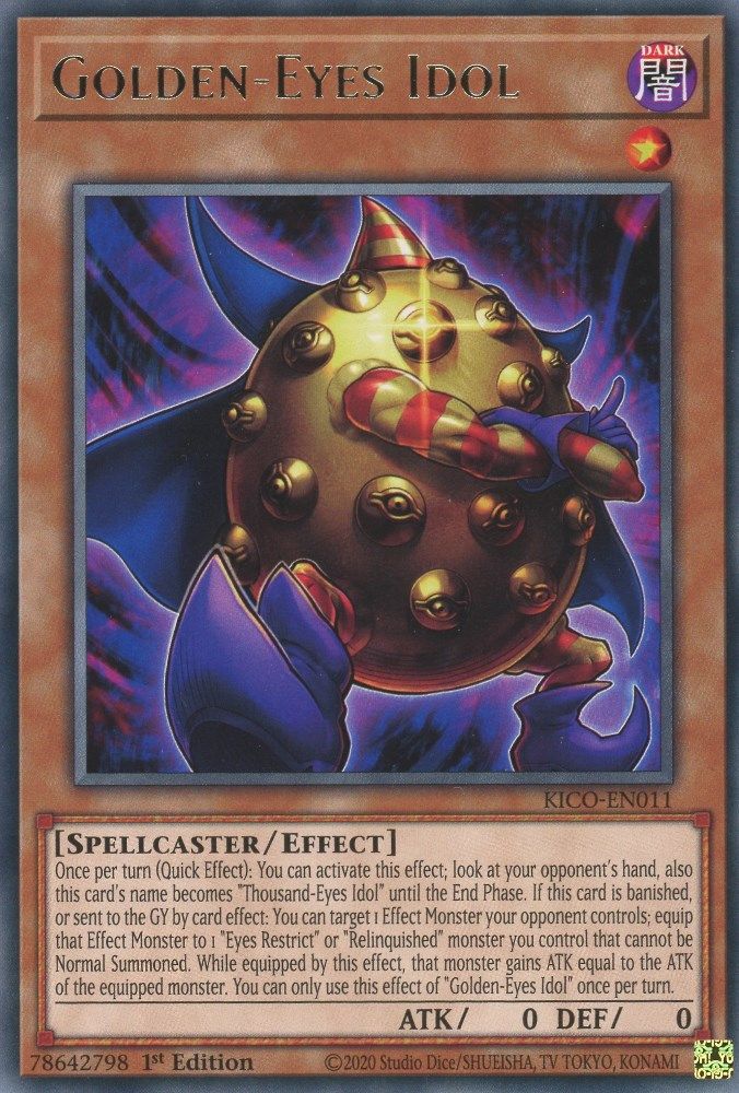 Golden-Eyes Idol (KICO-EN011) - Rare