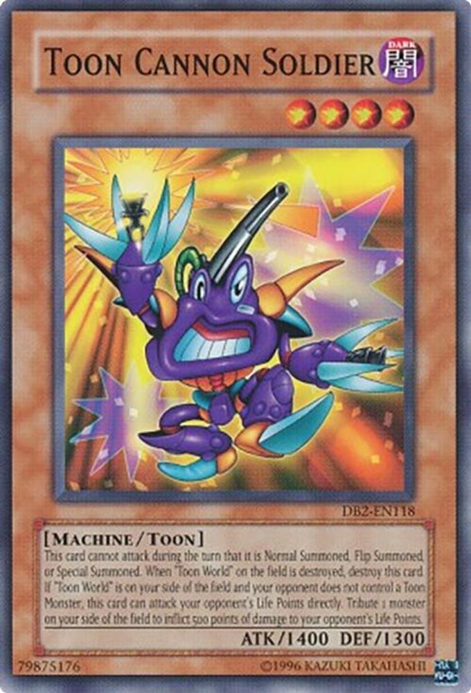 Soldat canon Toon [DB2-EN118] commun 
