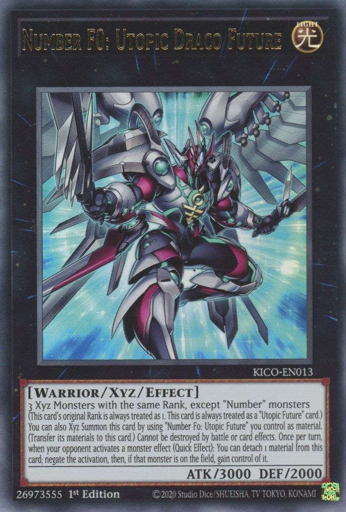 Number F0: Utopic Draco Future (KICO-EN013) - Ultra Rare