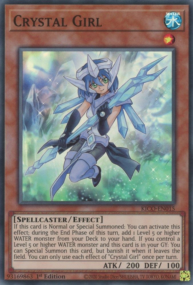Crystal Girl (KICO-EN015) - Super Rare