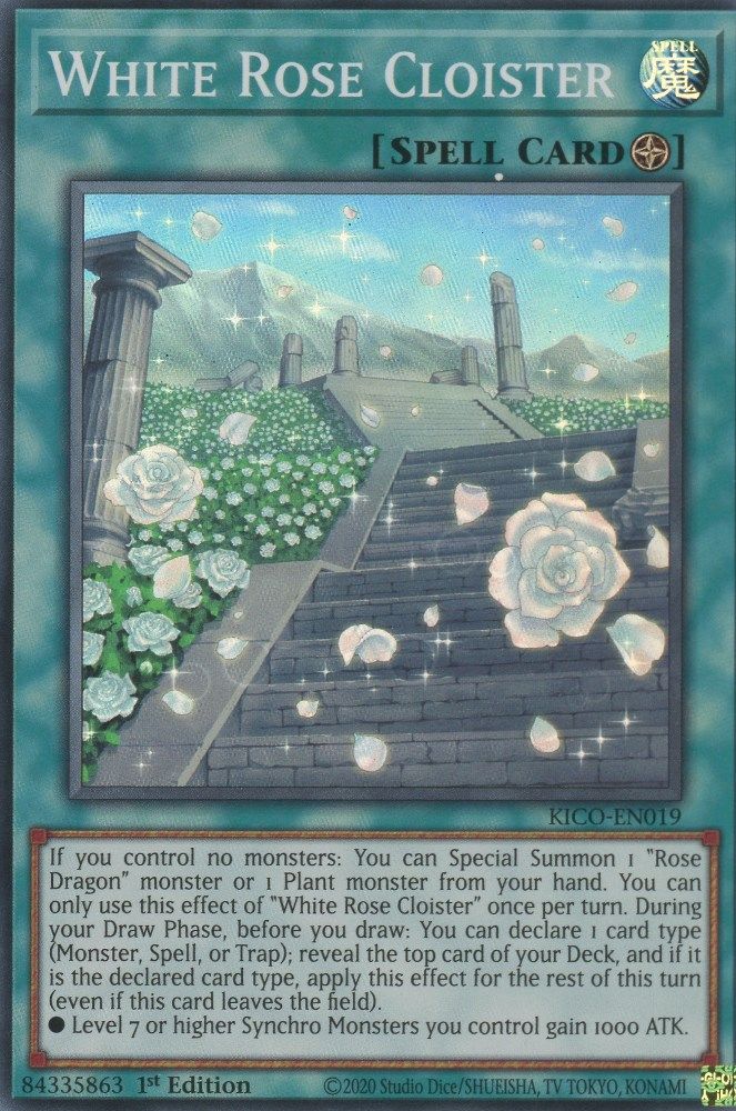 White Rose Cloister (KICO-EN019) - Super Rare