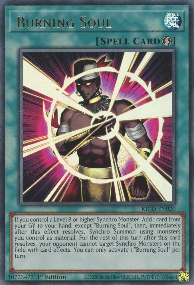 Burning Soul (KICO-EN020) - Ultra Rare