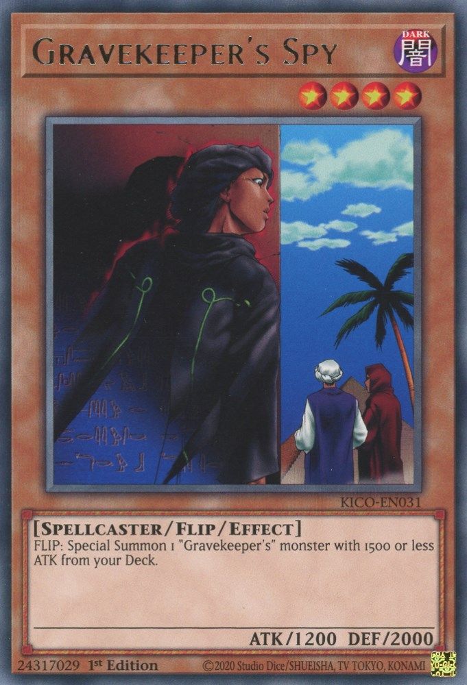 Gravekeeper's Spy (KICO-EN031) - Rare