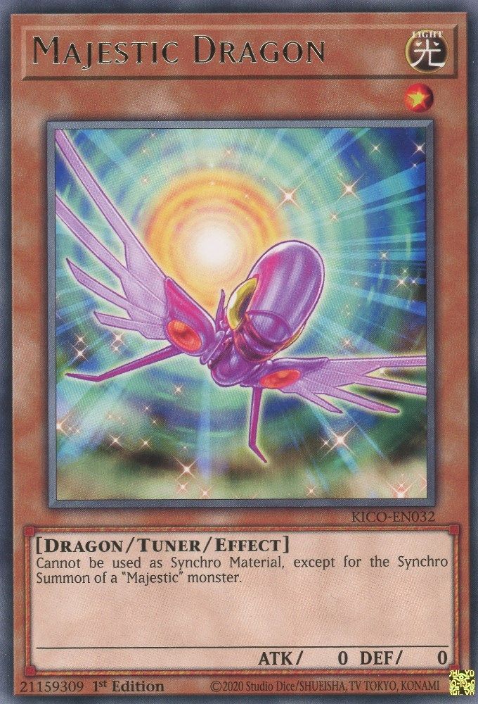 Majestic Dragon (KICO-EN032) - Rare
