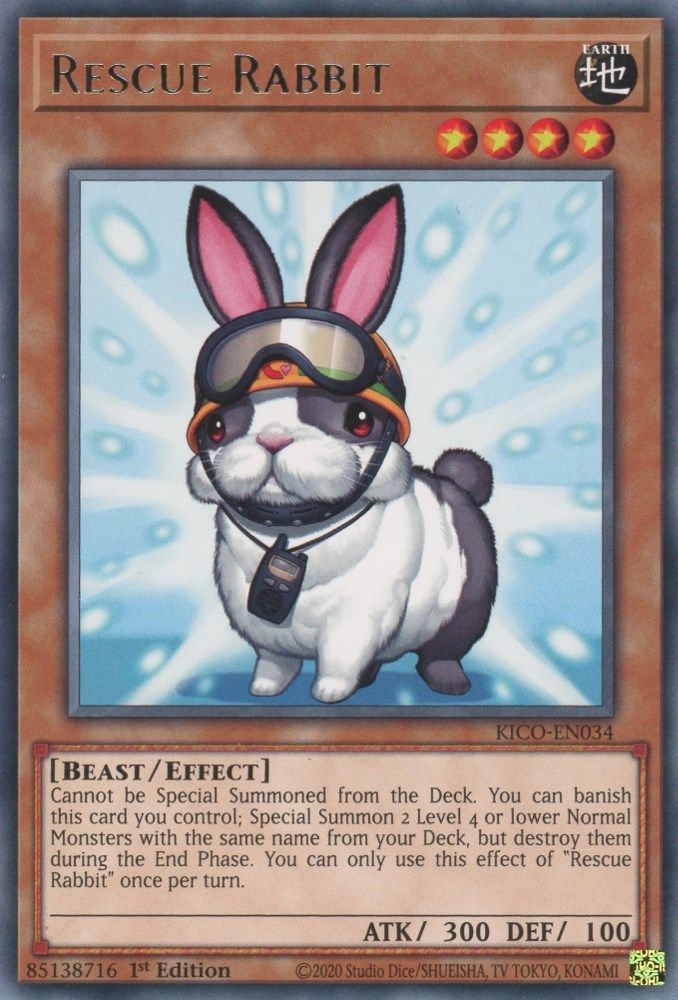 Rescue Rabbit (KICO-EN034) - Rare