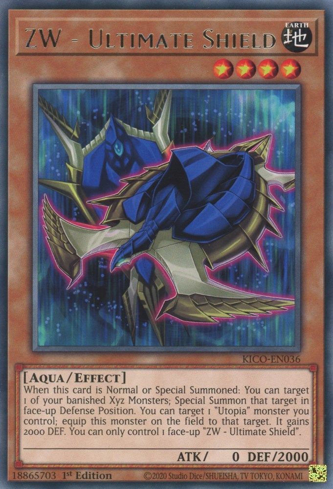 ZW - Ultimate Shield (KICO-EN036) - Rare