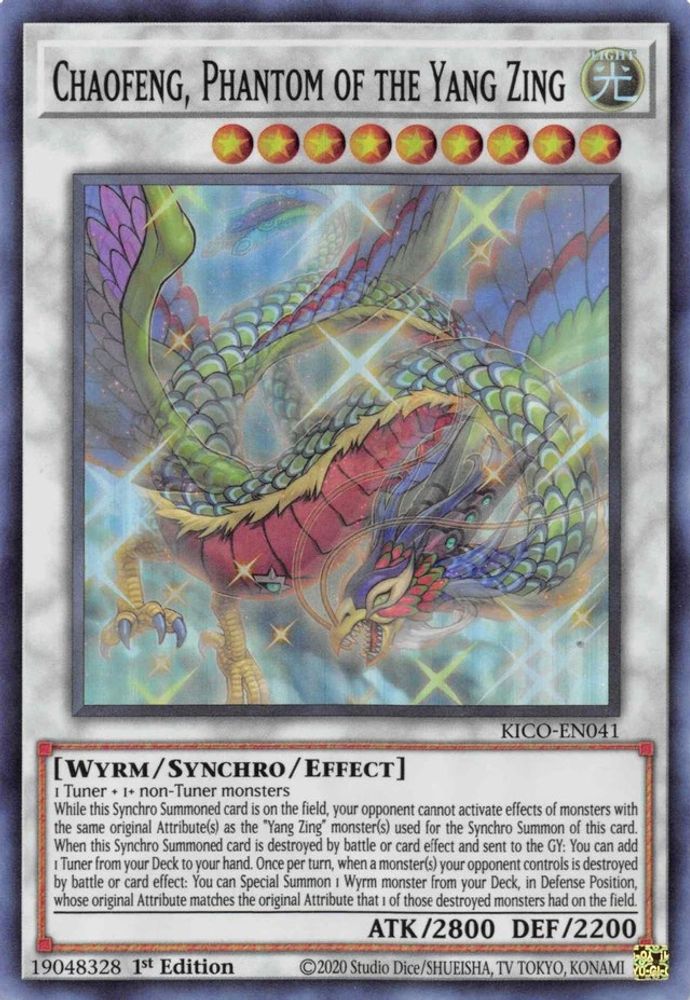 Chaofeng, Phantom of the Yang Zing (KICO-EN041) - Super Rare
