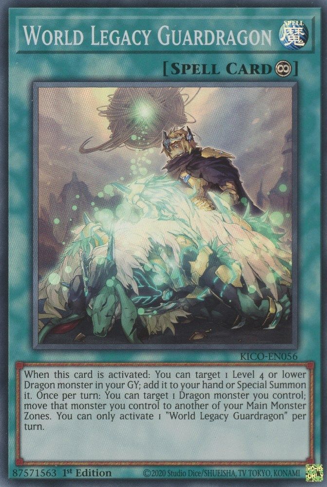World Legacy Guardragon (KICO-EN056) - Super Rare