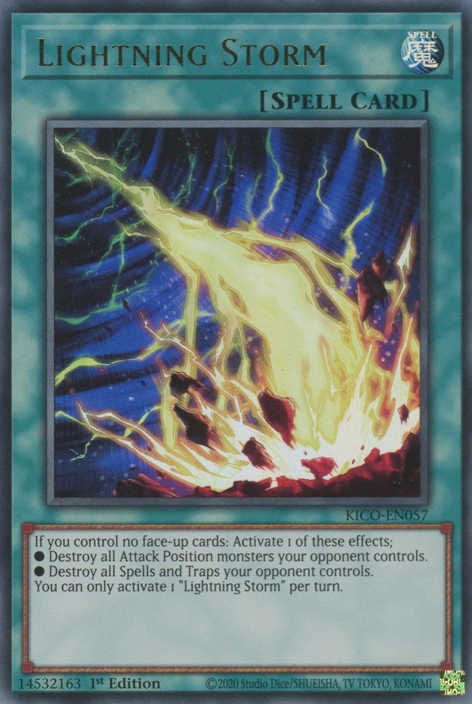 Lightning Storm (KICO-EN057) - Ultra Rare