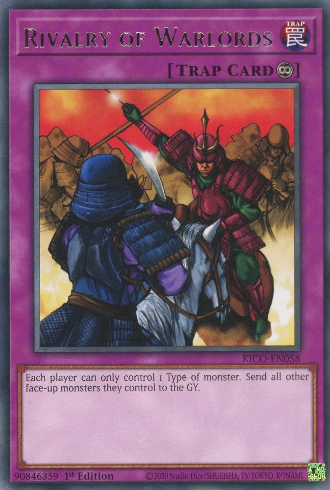 Rivalry of Warlords (KICO-EN058) - Rare