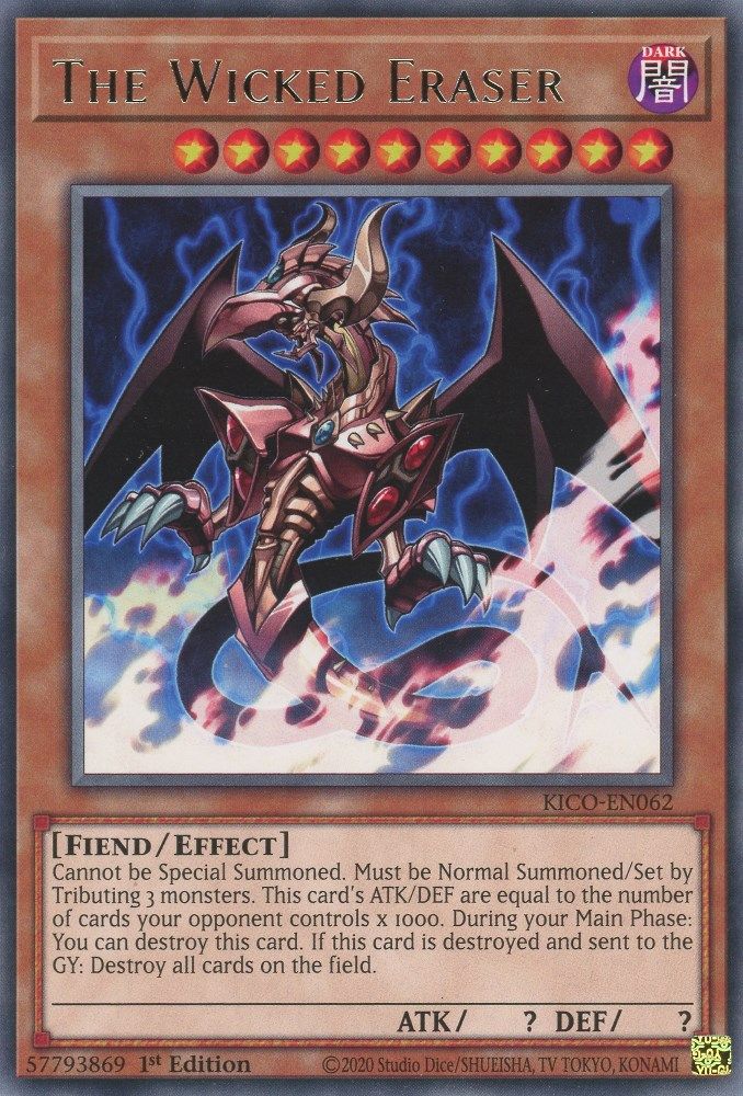 The Wicked Eraser (KICO-EN062) - Rare