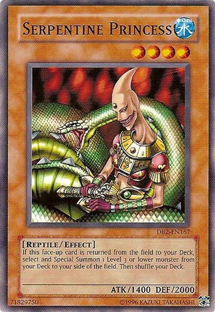 Serpentine Princess (DB2-EN167) - Common