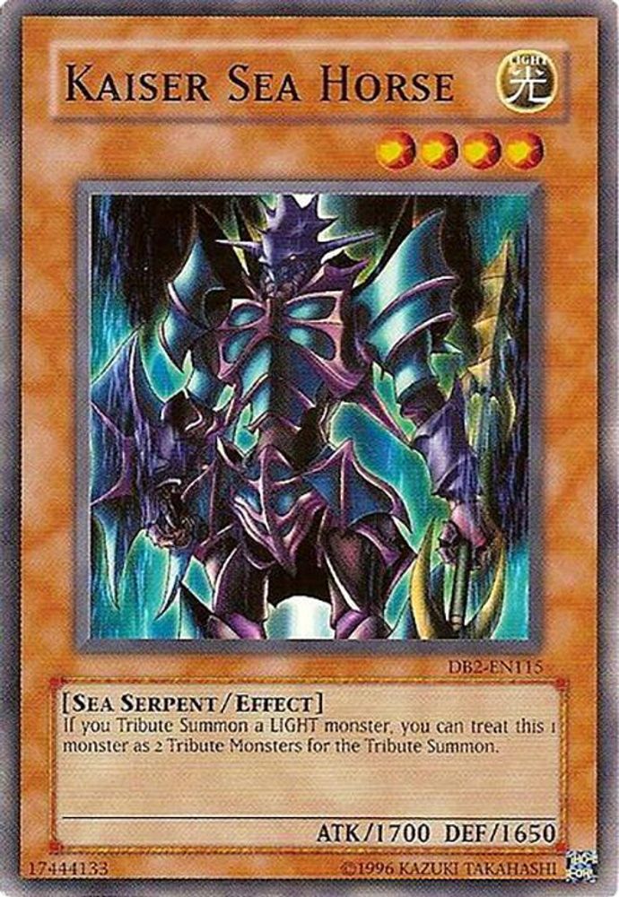 Hippocampe Kaiser [DB2-EN115] Commun 