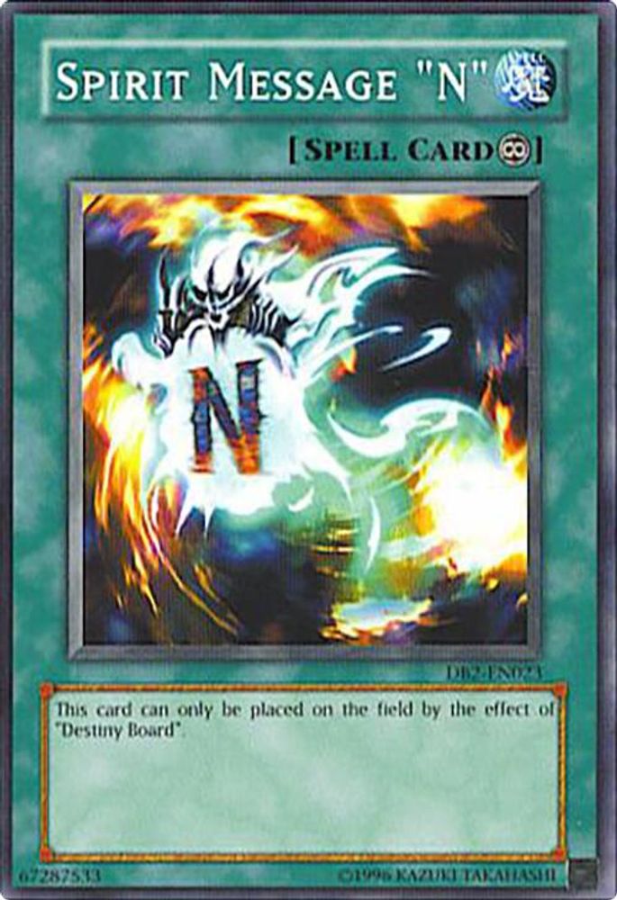 Spirit Message "N" (DB2-EN023) - Common