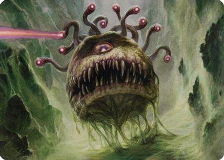 Beholder Art Card (ASAFR-001) - Art Series: Adventures in the Forgotten Realms