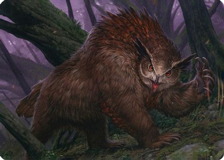 Owlbear Art Card (ASAFR-015) - Art Series: Adventures in the Forgotten Realms