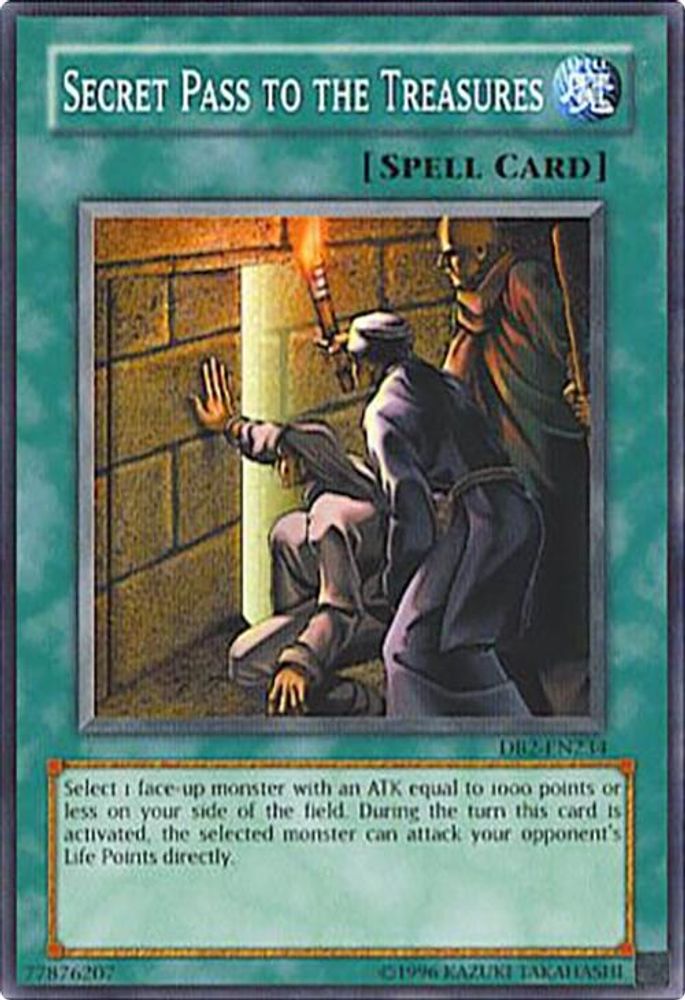 Secret Pass to the Treasures (DB2-EN234) - Common
