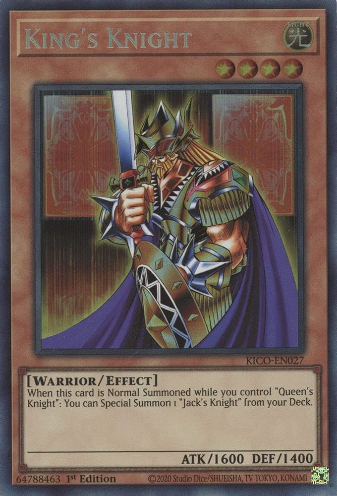 King's Knight (CR) (KICO-EN027) - Collector's Rare