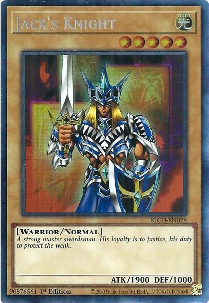 Jack's Knight (CR) (KICO-EN028) - Collector's Rare