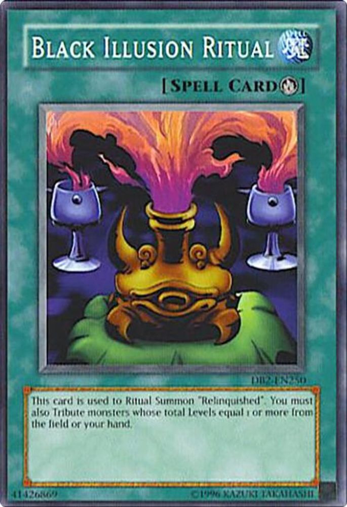 Black Illusion Ritual (DB2-EN250) - Common
