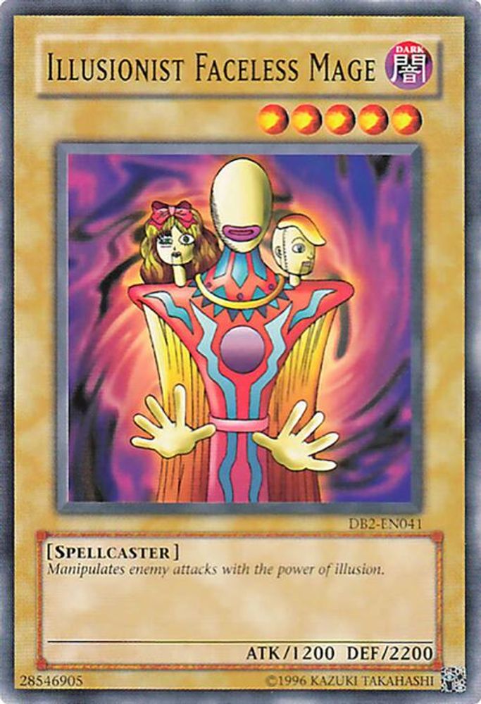 Mage sans visage illusionniste [DB2-EN041] Commun 