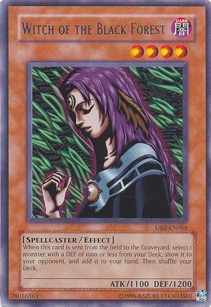 Witch of the Black Forest (DB2-EN066) - Rare