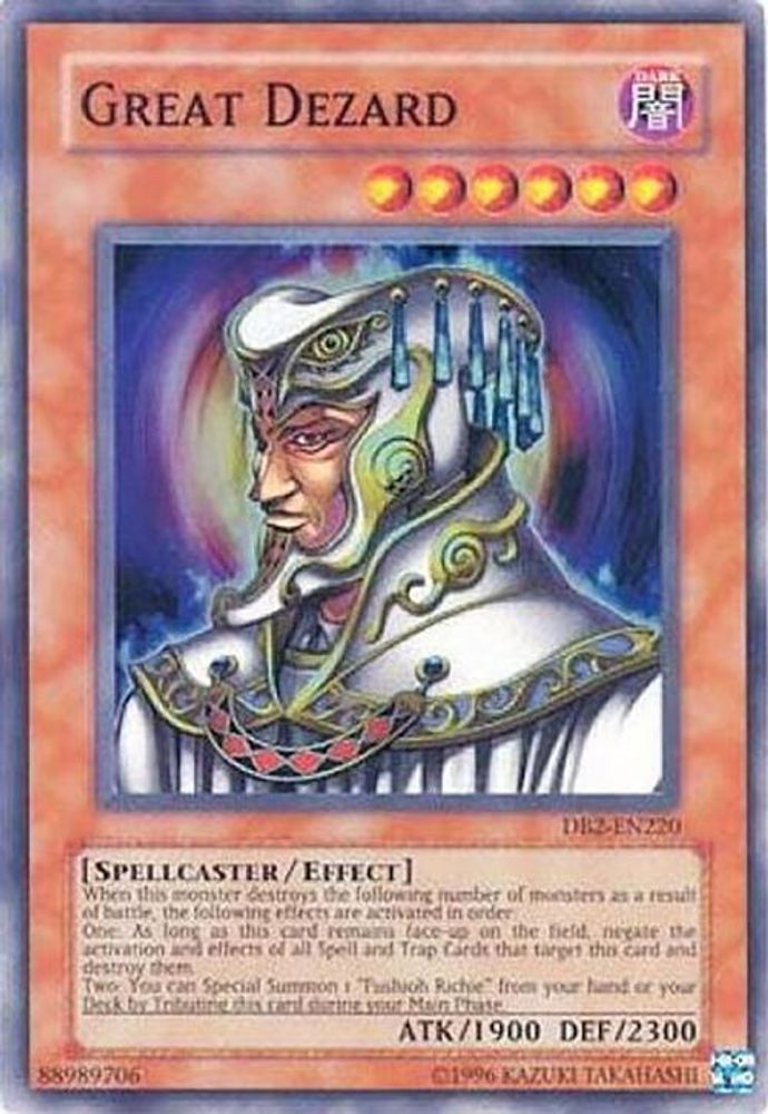 Grand Dezard [DB2-EN220] Super Rare 