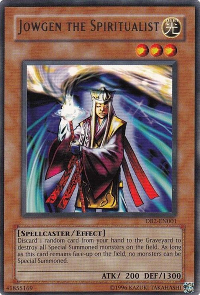 Jowgen the Spiritualist (DB2-EN001) - Rare