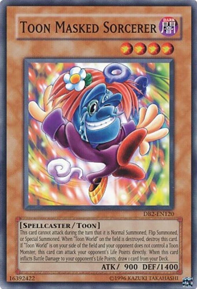 Toon Masked Sorcerer (DB2-EN120) - Common
