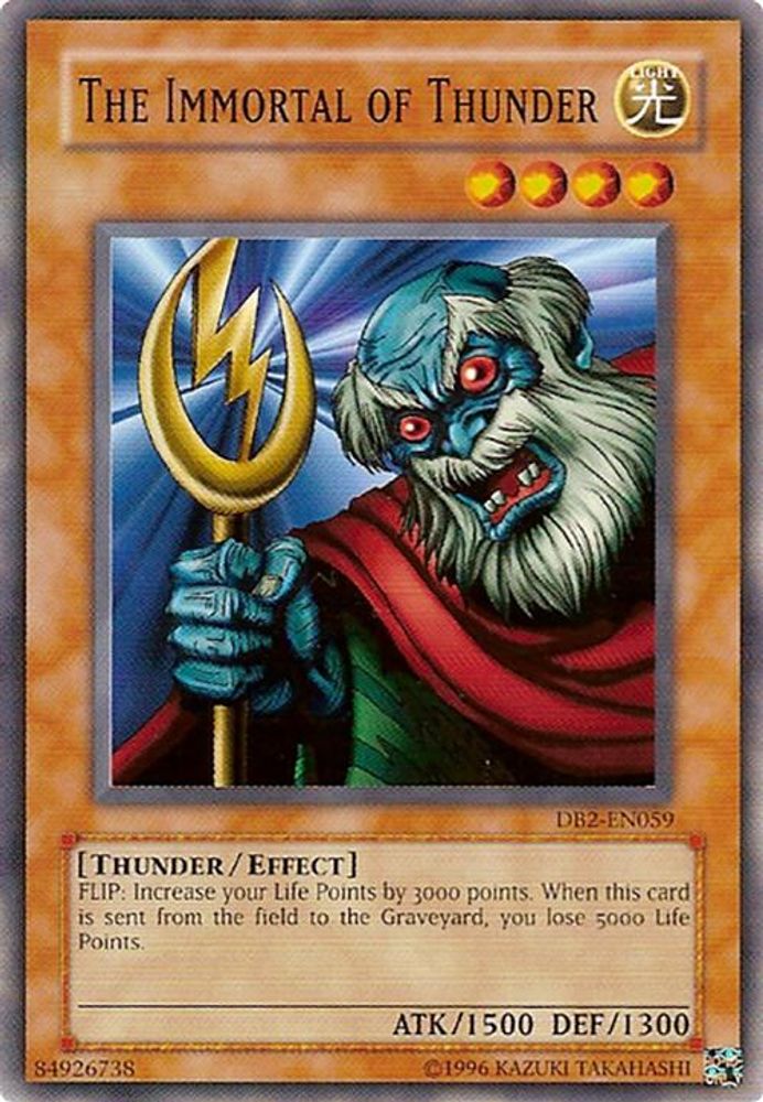 The Immortal of Thunder (DB2-EN059) - Common