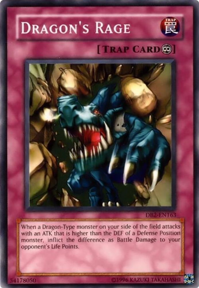 Dragon's Rage (DB2-EN163) - Common