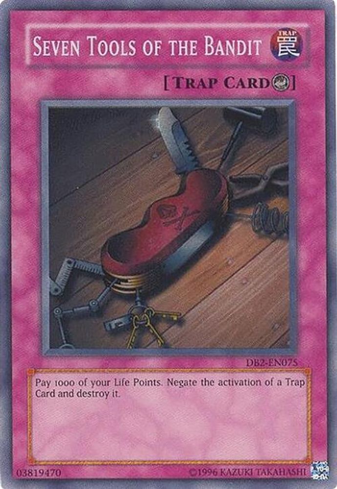 Seven Tools of the Bandit (DB2-EN075) - Super Rare