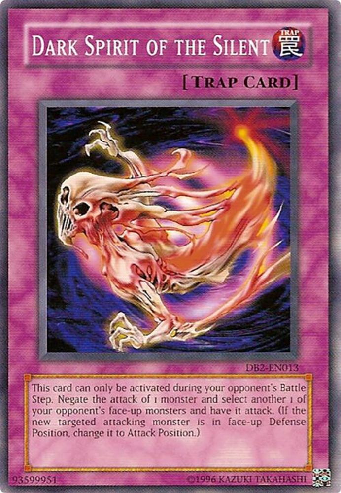 Dark Spirit of the Silent (DB2-EN013) - Common