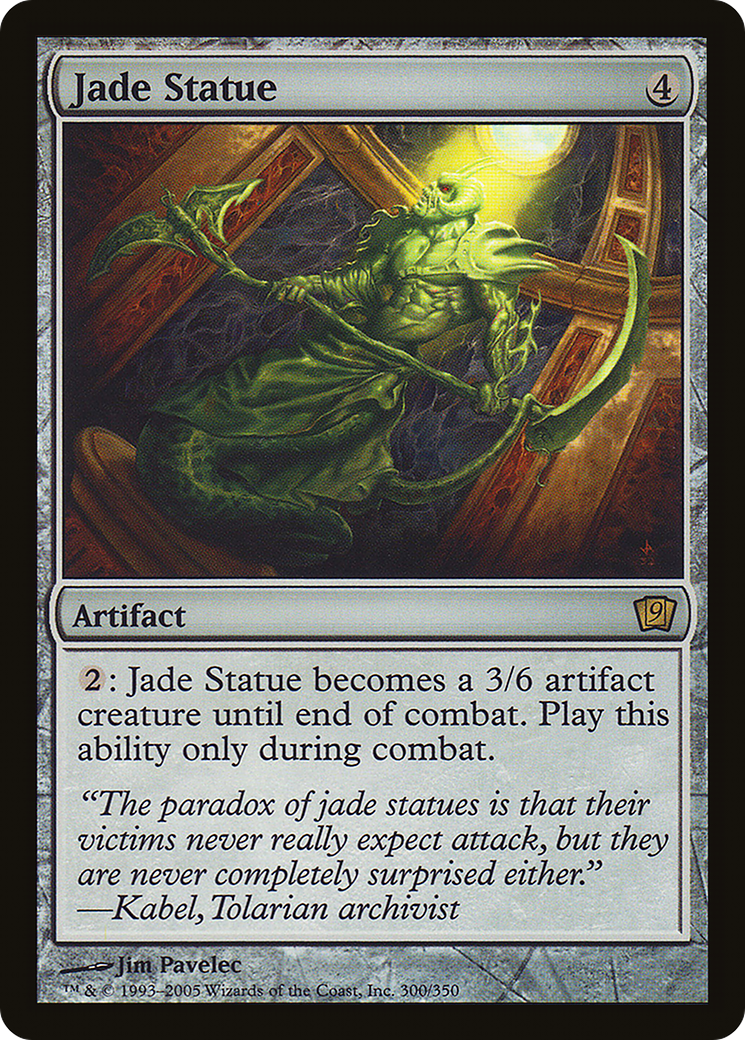Jade Statue (9ED-300★) - 9th Edition Foil