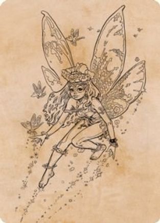 Pixie Guide (Showcase) Art Card (ASAFR-078) - Art Series: Adventures in the Forgotten Realms