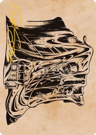 Gelatinous Cube (Showcase) Art Card (Gold-Stamped Signature) (ASAFR-071) - Art Series: Adventures in the Forgotten Realms