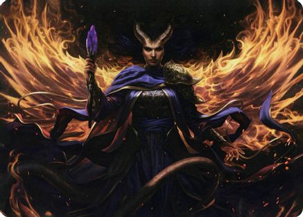 Farideh, Devil's Chosen Art Card (ASAFR-032) - Art Series: Adventures in the Forgotten Realms