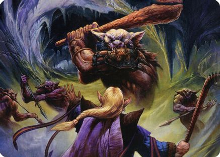 Den of the Bugbear (Dungeon Module) Art Card (ASAFR-034) - Art Series: Adventures in the Forgotten Realms