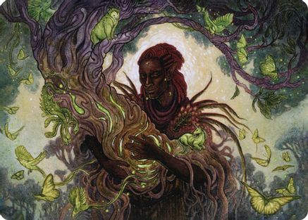 Circle of Dreams Druid Art Card (ASAFR-066) - Art Series: Adventures in the Forgotten Realms