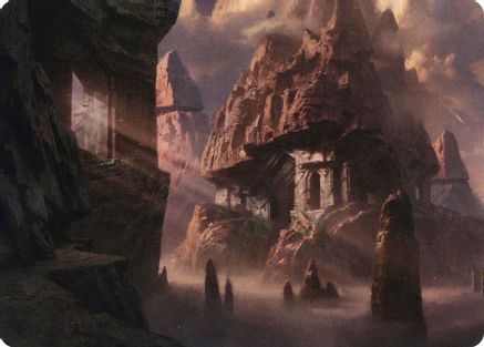 Mountain (62/81) Art Card (ASAFR-062) - Art Series: Adventures in the Forgotten Realms
