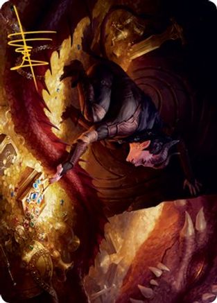 Hoard Robber Art Card (Gold-Stamped Signature) (ASAFR-041) - Art Series: Adventures in the Forgotten Realms