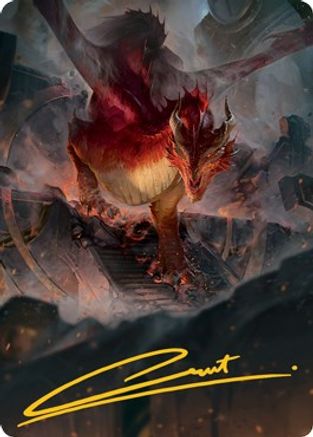Red Dragon Art Card (Gold-Stamped Signature) (ASAFR-081) - Art Series: Adventures in the Forgotten Realms
